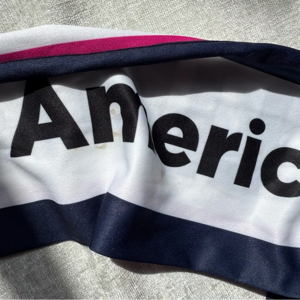 Pink and Black ITINERISUNITE Logo Scarf Bandana Wrap Accessory